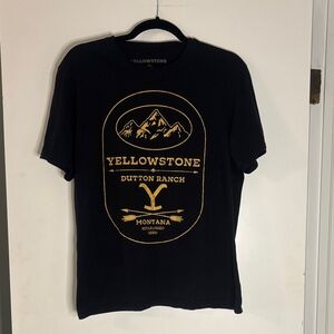 Yellowstone Black Graphic Tee